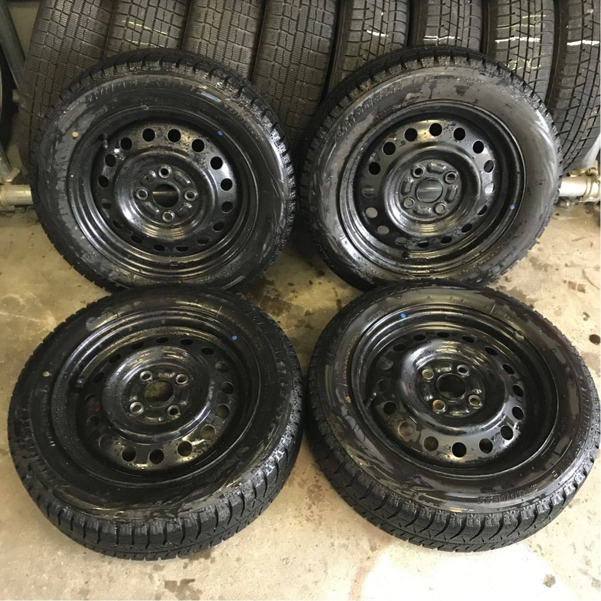 美都留(みつる) 】155/65R14 スタッドレスタイヤ ホイール2本 楽天市場
