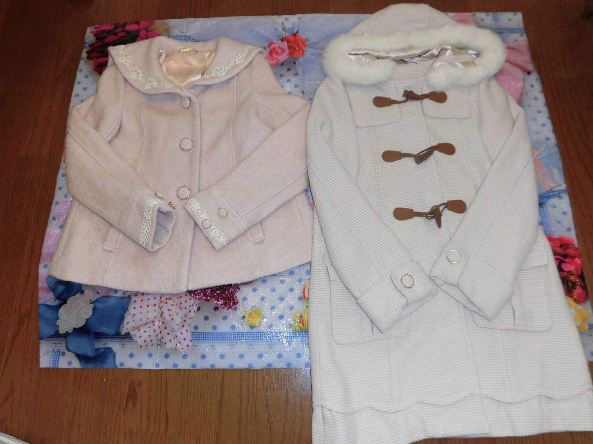 100円 リズリサ セーラー襟ショートコート ダッフルコート ２点 ピンク系 コート 売買されたオークション情報 Yahooの商品情報をアーカイブ公開 オークファン Aucfan Com