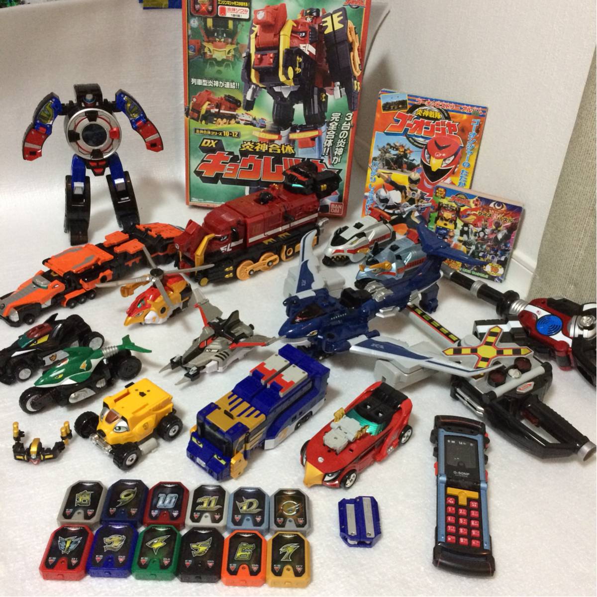 炎神戦隊ゴーオンジャー エンジンオー G12ガンバルオー セイクウオー 