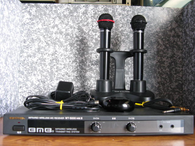 WT5000+WM600 赤外線方式 ワイヤレスマイクのセットです BMB WT