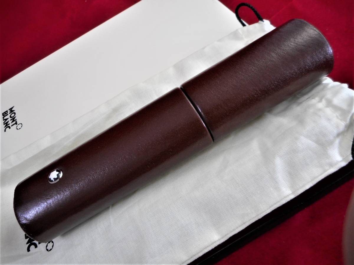 ケースペンポーチ Montblanc 一 本 差し ペン ケース MONTBLANC