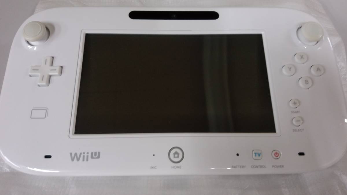 ◎ワケあり中古本体!!Wii U プレミアムセット◎動作OK、未掃除、初期化済 パッドアダプタに傷み（銅線露出）/WUC