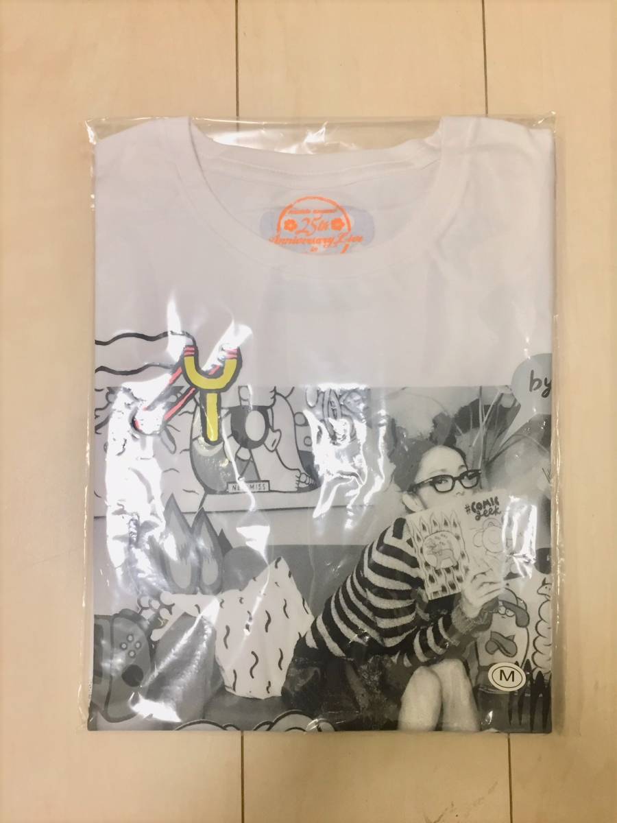 ホワイト Mサイズ】新品 即日発送 安室奈美恵 25周年 Tシャツ 沖縄