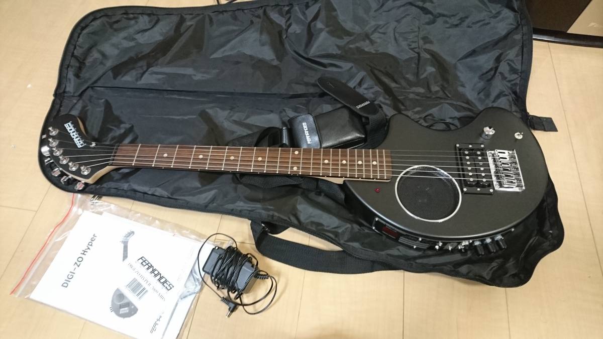 ほぼ未使用レア FERNANDES DIGI-ZO HYPER 2009 MBS エフェクト内蔵ZO-3