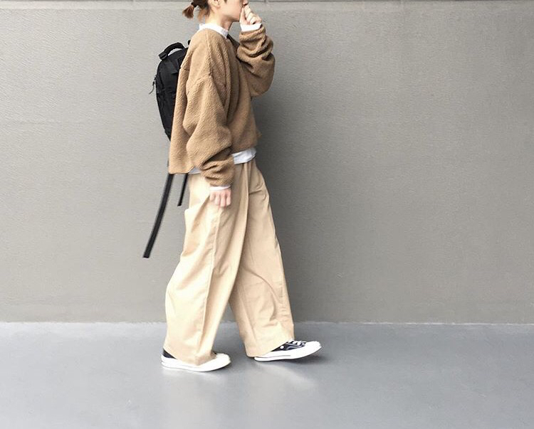 新品 niko and ボア ニット トップス ブラウン Mサイズ ニコアンド 完売