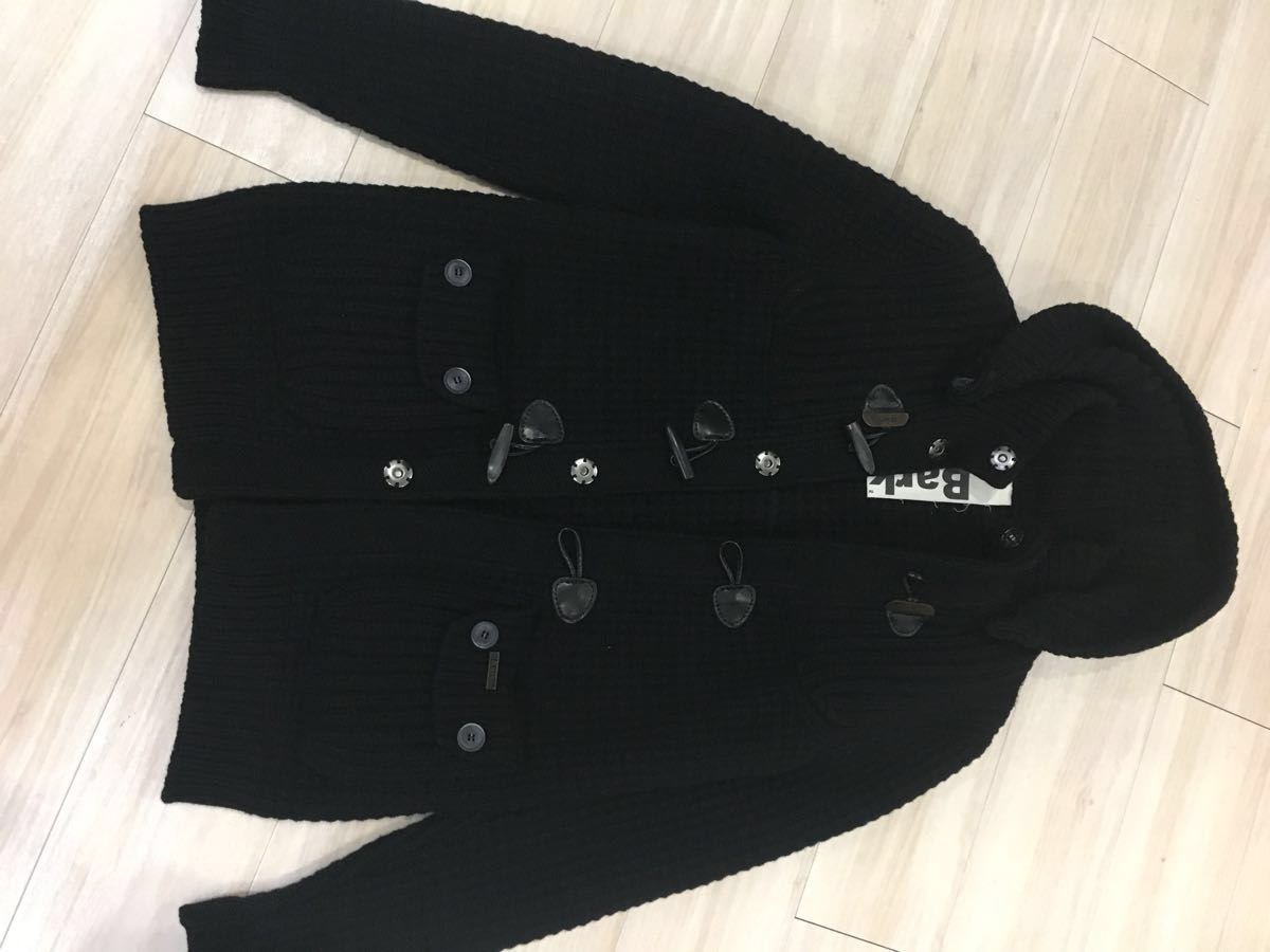 barkニットダッフルコートサイズS黒 コート Sサイズ 【公式通販】