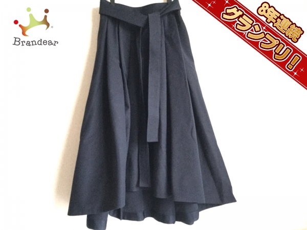 アドーア ADORE ボトムス ロングスカート サイズ36 S ダークネイビー レディース 新品同様