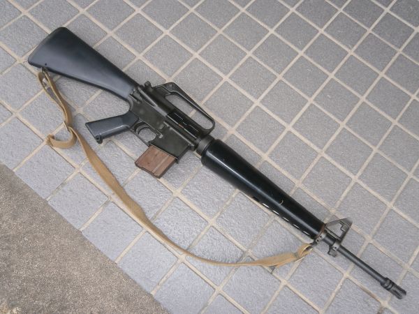15］MGC モデルガン M16【ジャンク】 MGC社製 COLT AR-15 モデルガン