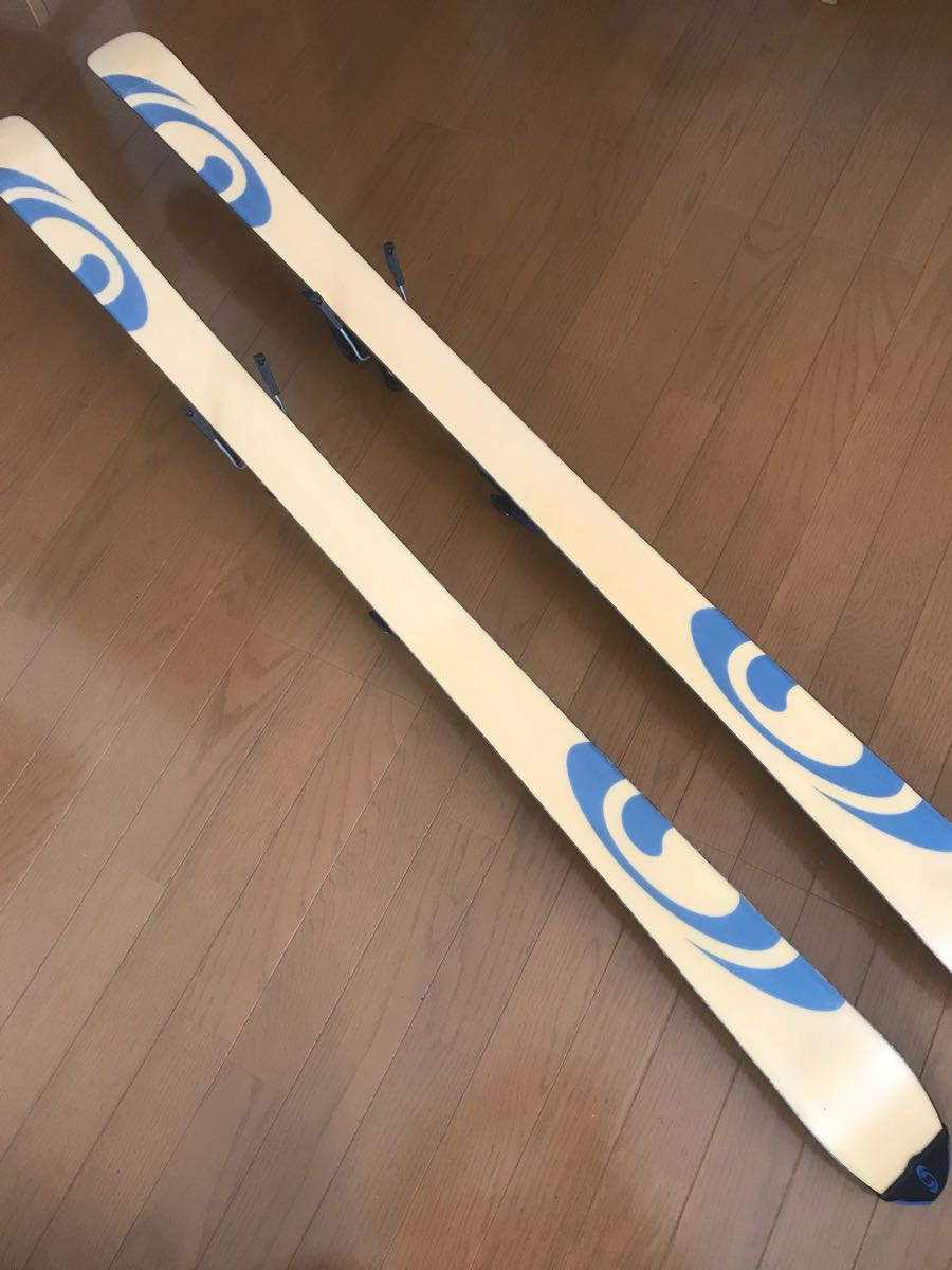 ◆ スキー Salomon 1080 TENEIGHTY 169 cm 青 サロモン1080 サロモンTENEIGHTY 青テン名機169センチ 板 スキー