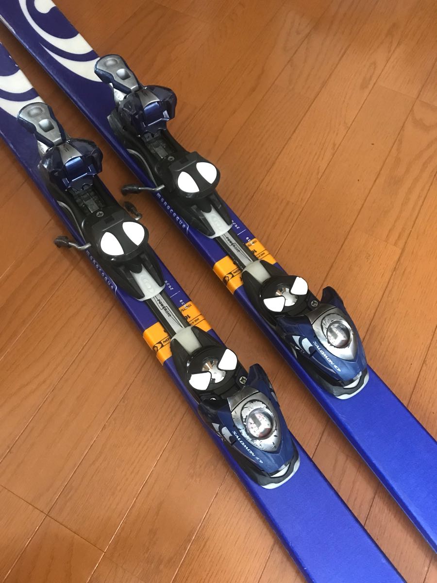 名機 Salomon 1080 TENEIGHTY 169 cm 青テン ◇ スキー Salomon 1080