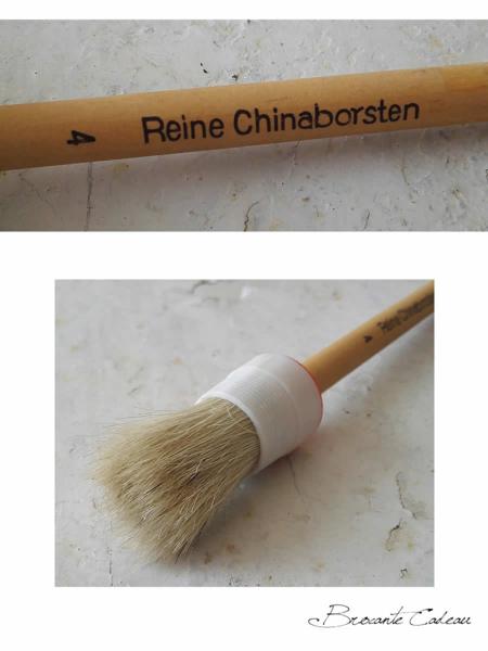 【閉店セール】フランスアンティーク Reine Chinaborsten4 筆_3