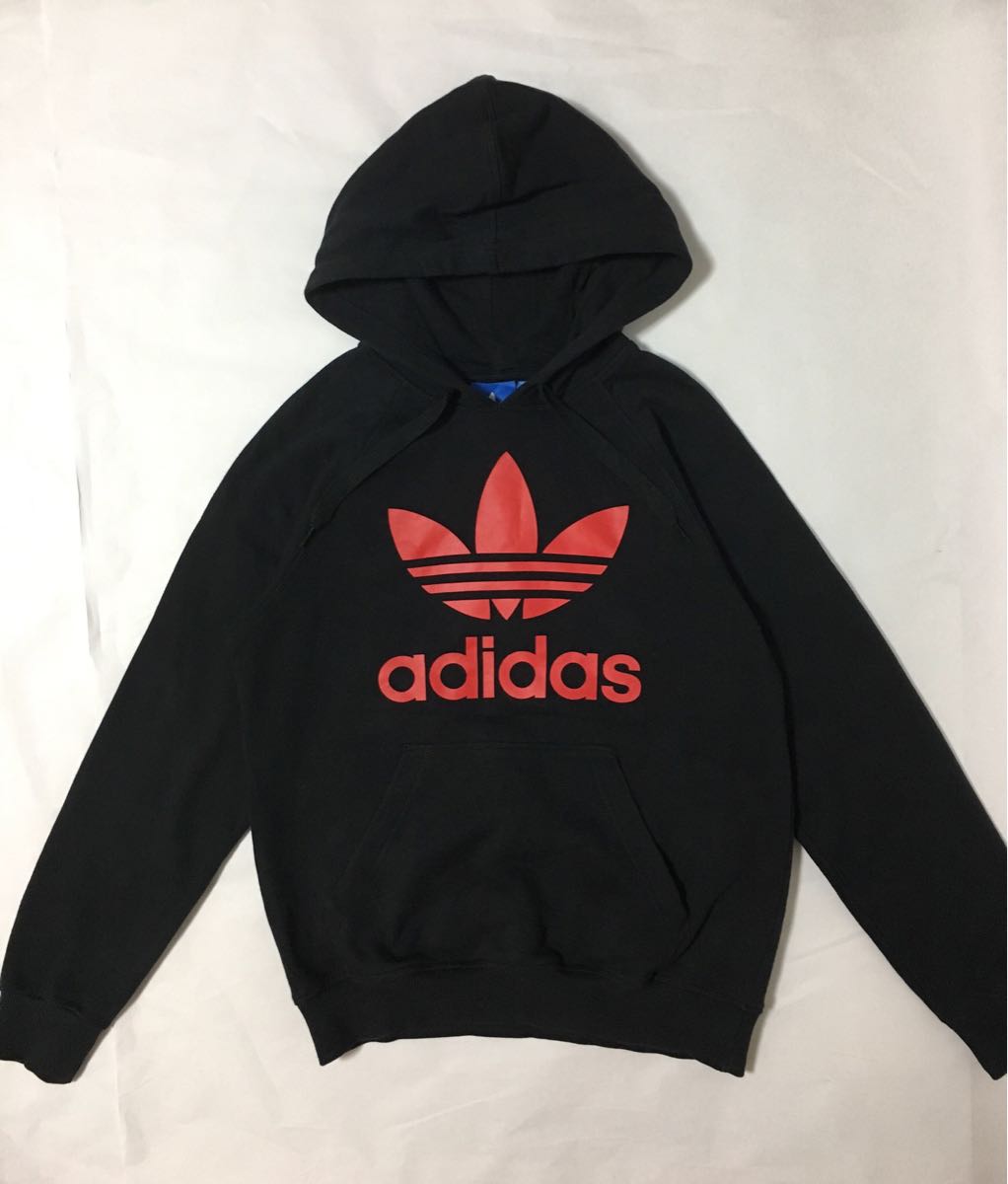 adidas Originals アディダス オリジナルス パーカー M ブラック 黒 