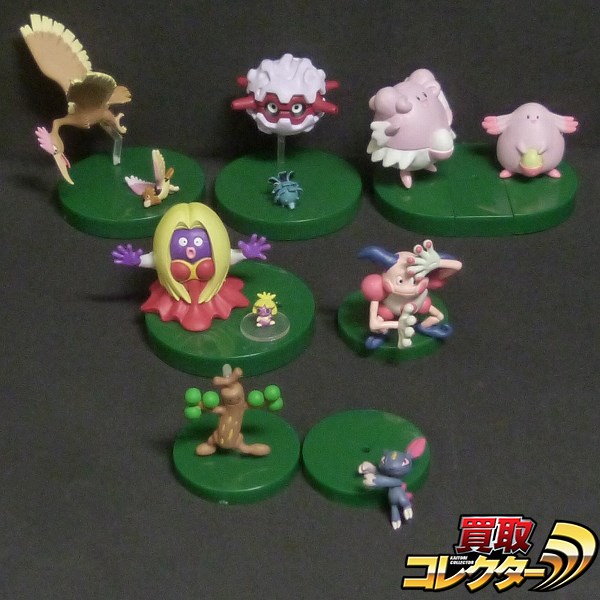 s I294a 立体ポケモン図鑑 オニスズメ ドリル ルージュラ フォレトス他