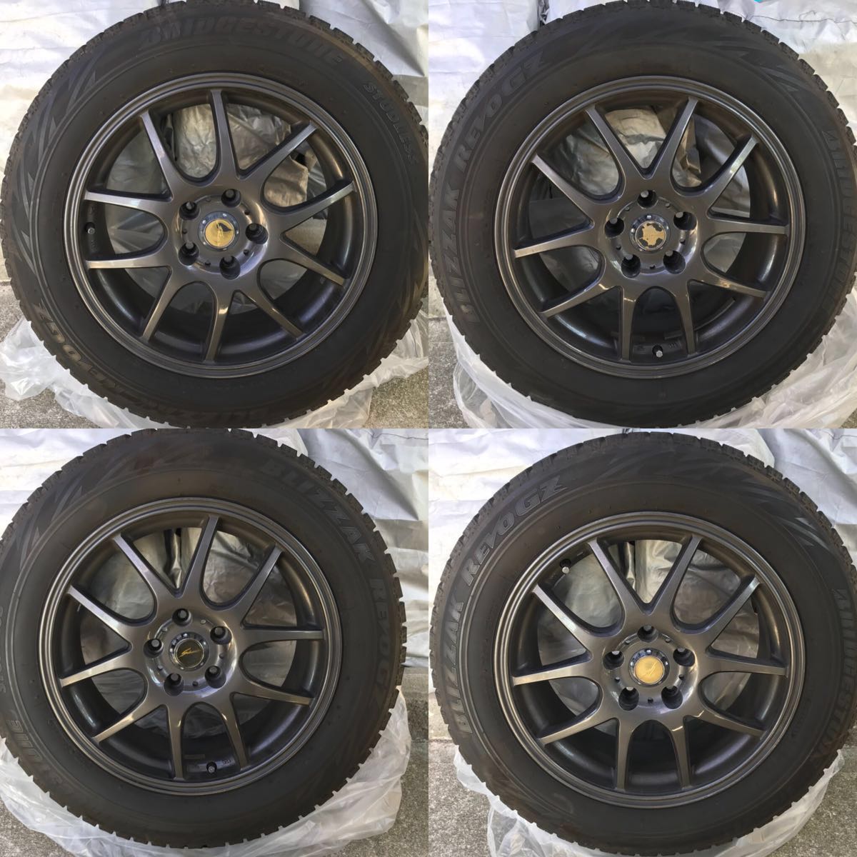 ブリヂストン スタッドレスタイヤ レボGZ 215/60R 17_1