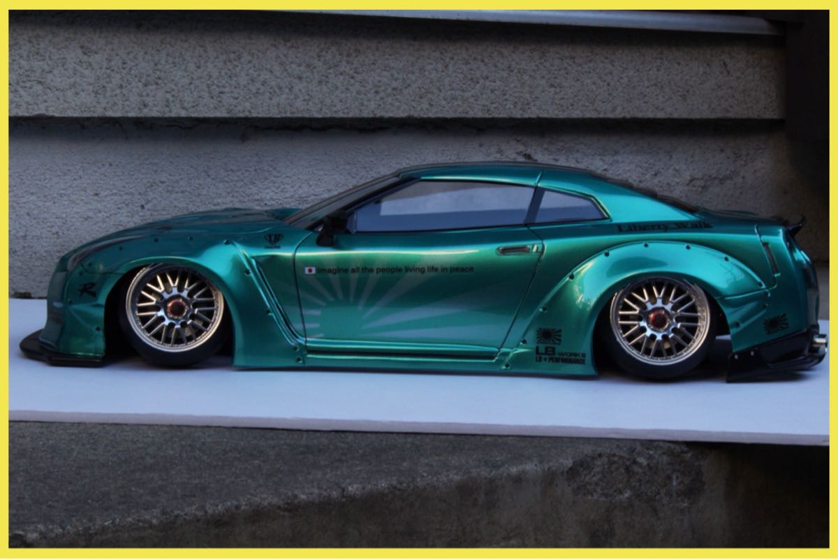 1⁄10 R35 GT-R TETSUJIN NISSAN LB RC テツジン LB☆PERFORMANCE 日産 RC