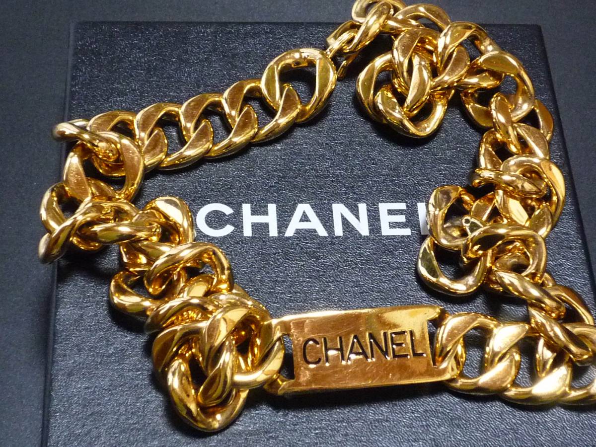 シャネル CHANEL ココマーク チェーン ヴィンテージ 美品 チェーン 