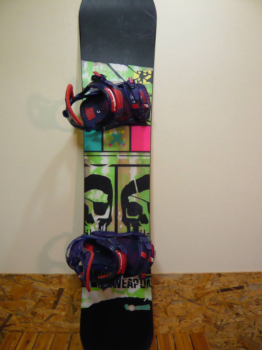 K2 スノーボード 148cm DRAKE ビンディング付 初心者向けセット K2 K2