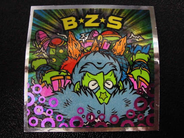 ビックリマンシール ブラックゼウス 4枚 BZH BZA BZS アイス6弾