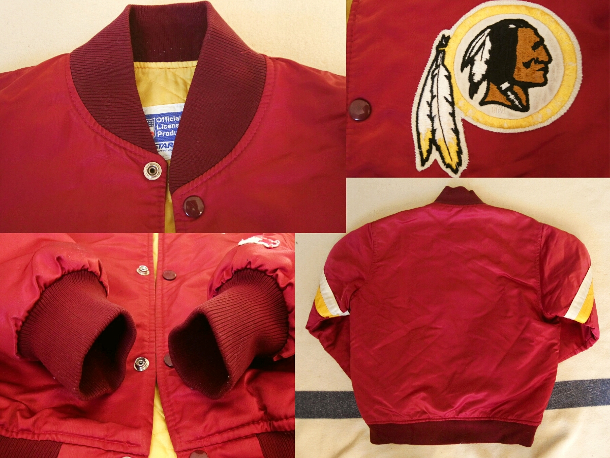 Washington Redskins NFL 80's Mens ・NFL 希少NFL☆USAアメリカ製 80s