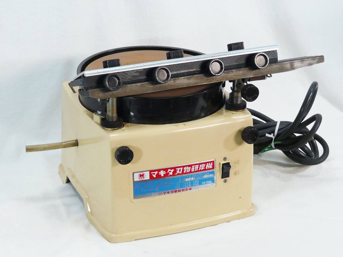 刃物研磨機 マキタ - 0 | Yahoo!オークション 9820-1」の落札相場 