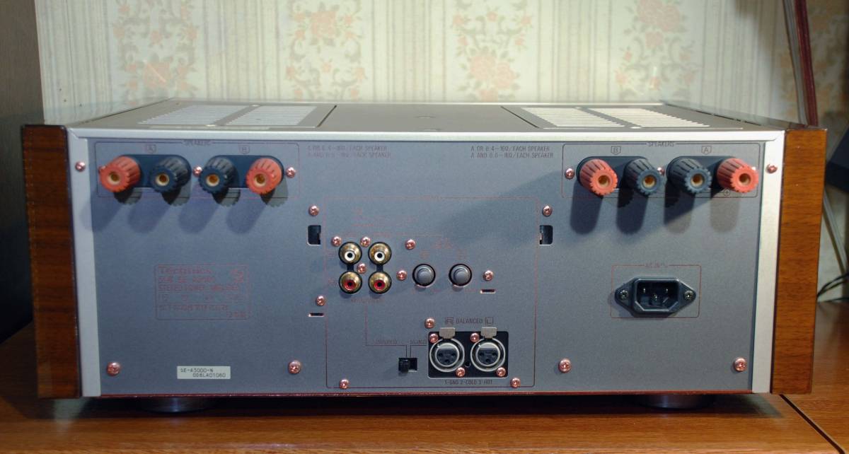 テクニクス パワーアンプ SE-A3000 メンテナンス品