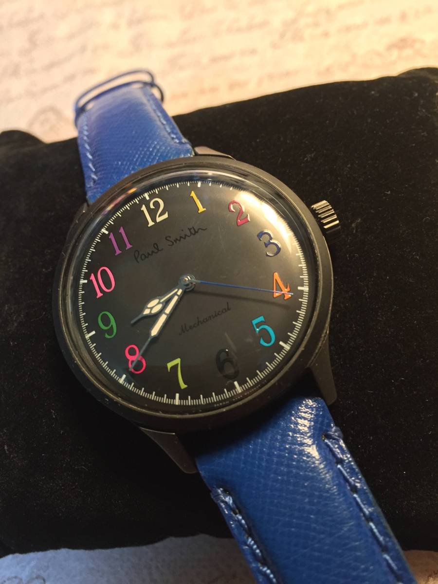 ◆NY五番街ショップ25周年記念限定300本◆ポールスミス　手巻き　the city/ザシティー　paul smith　腕時計