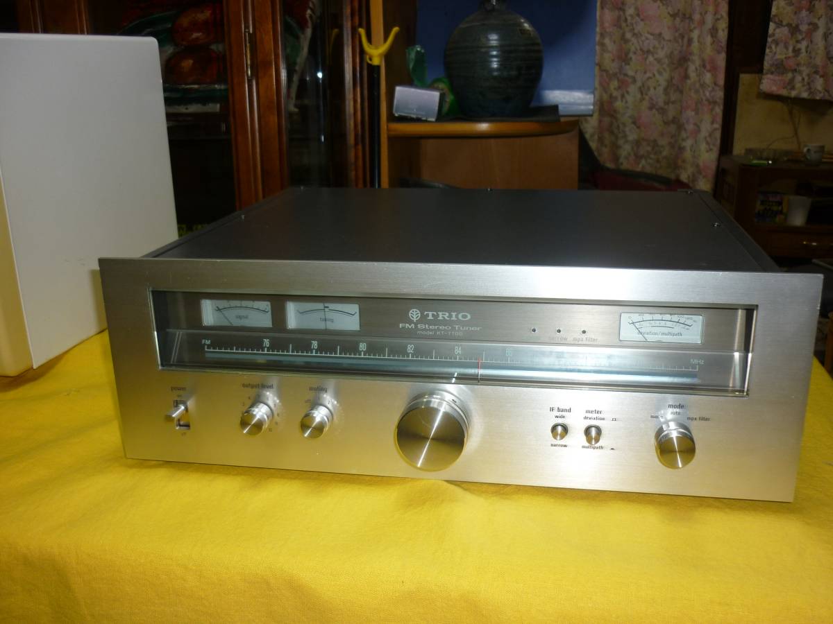 TRIO トリオ・FMステレオチューナ・【KT-7700】・中古美品・作動確認済