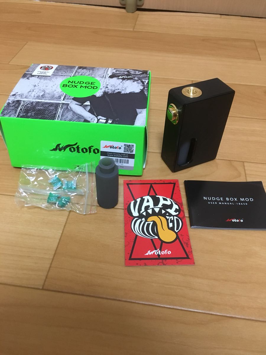  NUDGE BOX MOD wotofo メカスコ メカニカルMOD スコンカー vape(喫煙グッズ)｜売買されたオークション情報、yahooの商品情報をアーカイブ公開 - オークファン その他
