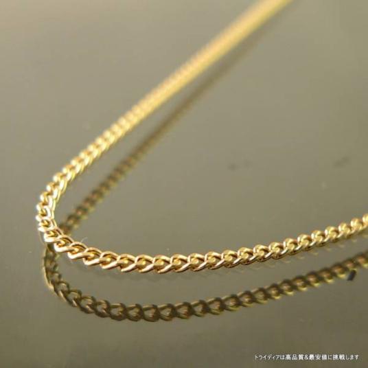 ネックレス 喜平 18金 1.9g 50cm 2面 幅0.9mm K18 18k 喜平ネックレス