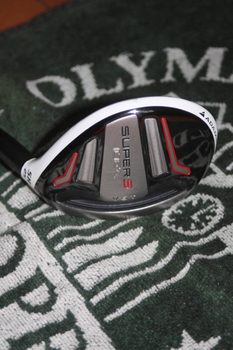 ★アダムス　IDEA スーパーS ハイブリッド　Ｕ５　２５°　ＮＳプロ９５０Ｓ　ヘッドカバー付★