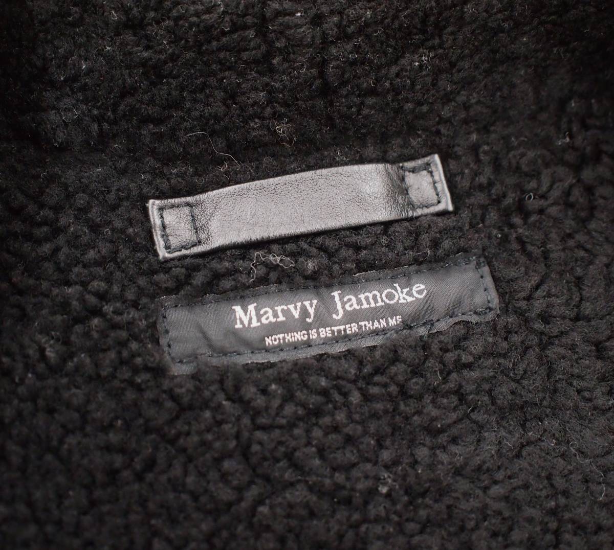 美品】 Marvy Jamoke / マーヴィージャモーク Mouton Vest ムートン