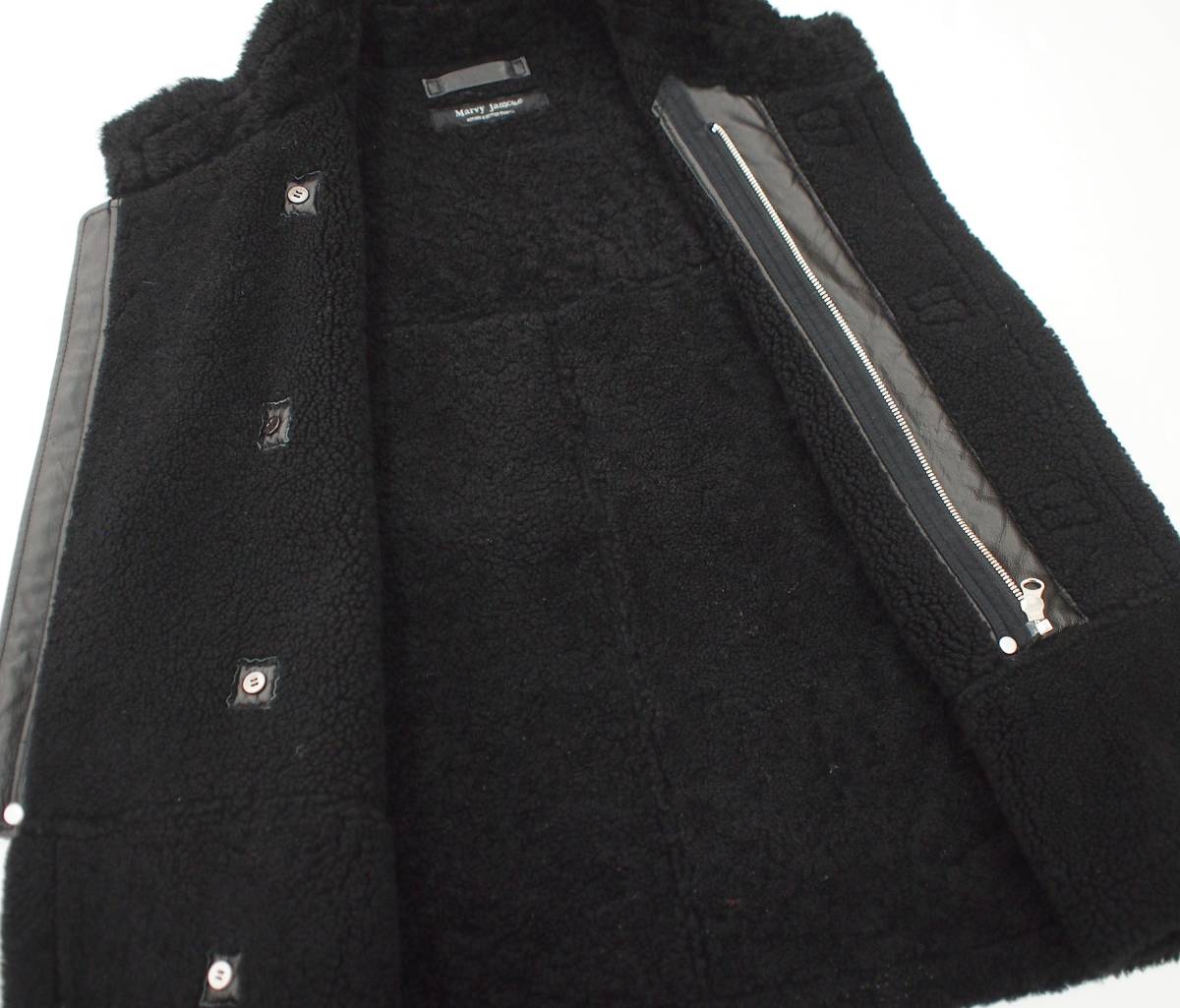 美品】 Marvy Jamoke / マーヴィージャモーク Mouton Vest ムートン