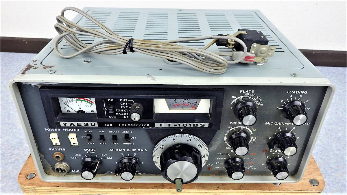 YAESU 八重洲無線 ヤエス SSBトランシーバー FT-101ES SSB FT-101BS FT