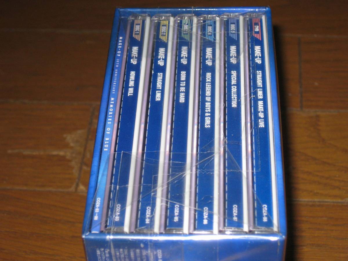 限定盤！オムニバス・5CD & DVD・「MAKE UP 20周年記念BOX MEMORIES OF