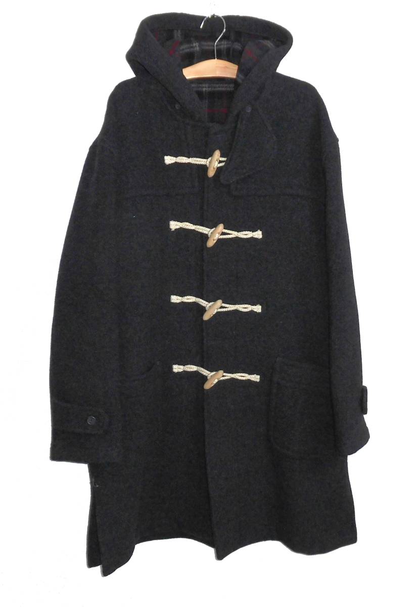 英国製 Hartingdon House ワイドダッフルコート L 水牛トグル-ブランド