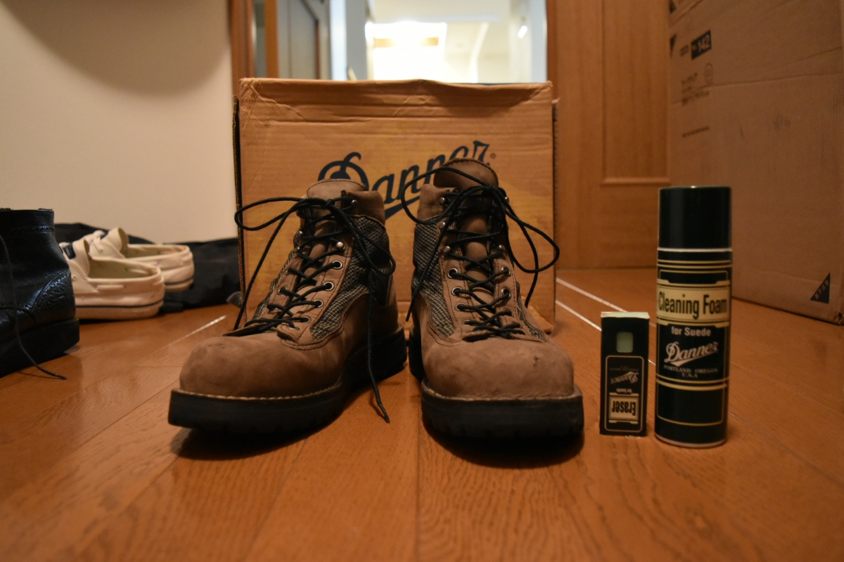 ダナー ケブラーライト 美品 Danner USA製 - 27程度 プリント黒タグ 0