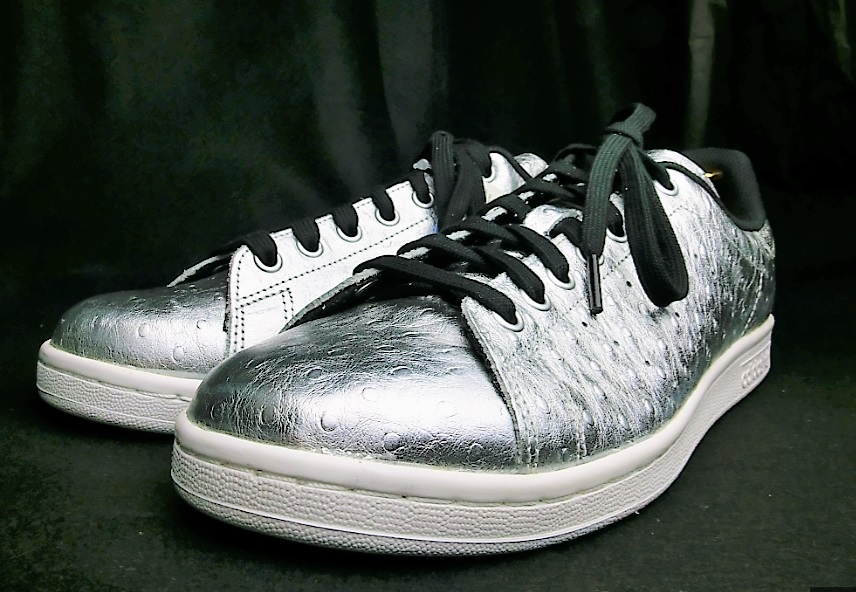 お買い得，2025 ￥１ モノプリ 12285 ① 日本未発売 アディダス スタンスミス シルバーメタリック US10 極上 モノプリ ￥１(28.0cm)｜売買されたオークション情報、yahooの商品情報をアーカイブ公開 - オークファ 28.0cm