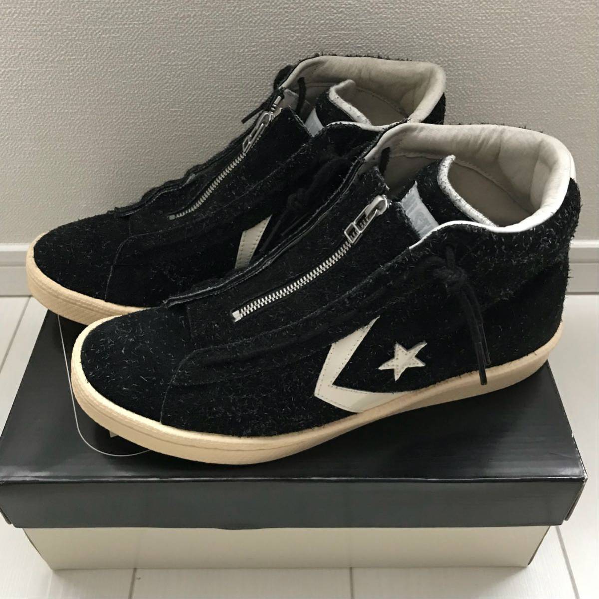 【新作，定番】 極 NONNATIVE &times; CONVERSE PRO LEATHER HI 黒 8.5 26.5cm ノンネイティブコンバースプロレザーハイ(26.5cm)｜売買されたオークション情報、yahooの商品情報をアーカイブ公開 - オークファン 26.5cm