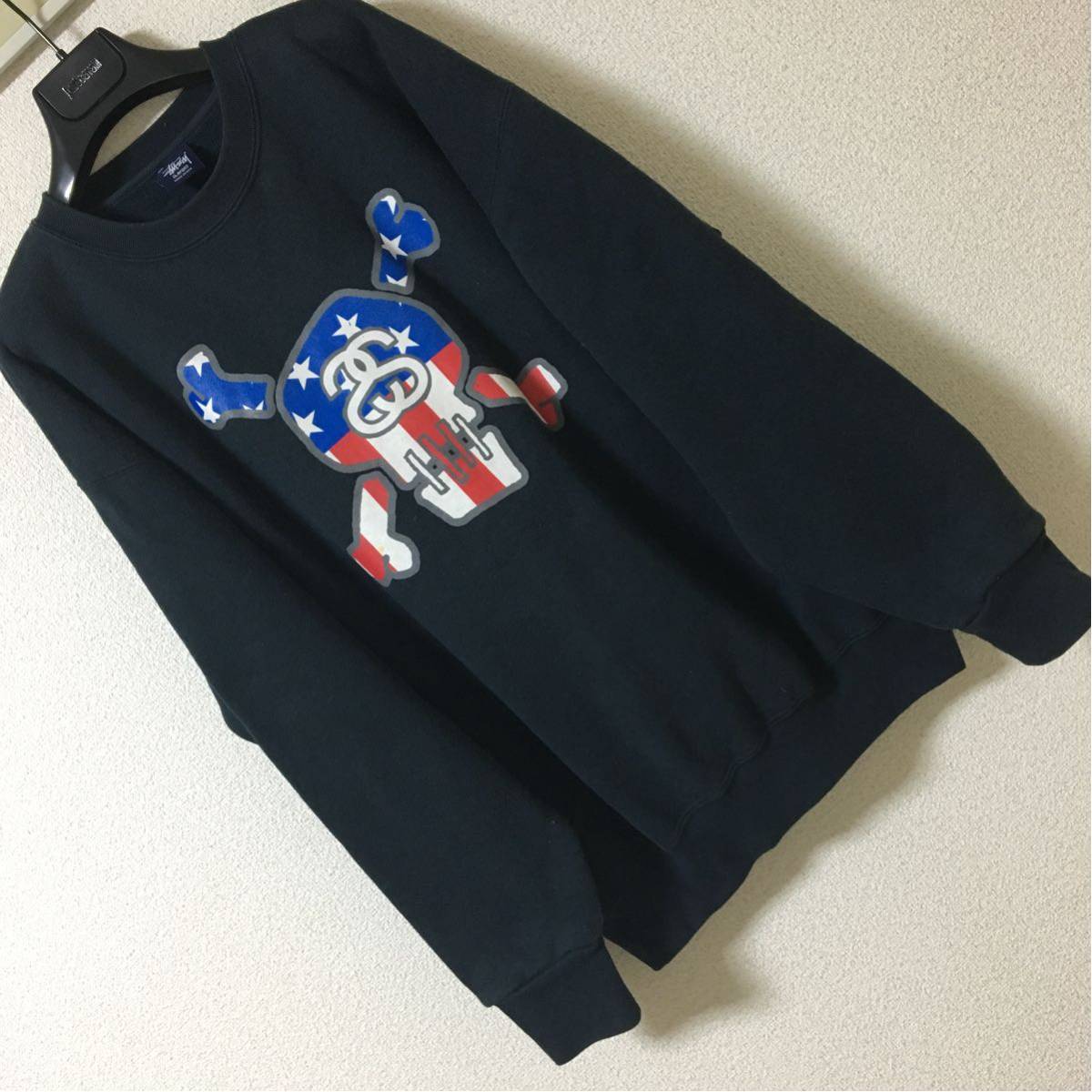 old stussy スウェット XL 90s 紺タグ OLD STUSSY スウェット