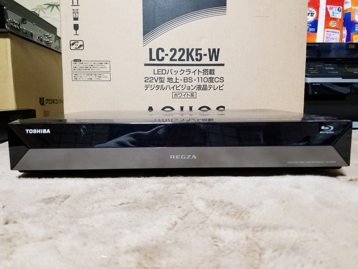 TOSHIBA REGZA RD-BZ800 HDD大容量2TB搭載（ジャンク） TOSHIBA REGZA RD-BZ800 HDD大容量2TB搭載（ジャンク） TOSHIBA REGZA