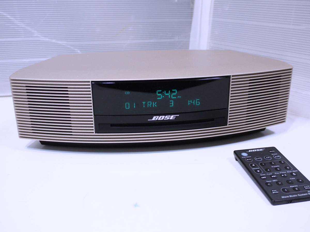 【本物保証，限定セール】 Bose Wave music system III パールゴールド(一般)｜売買されたオークション情報、yahooの商品情報をアーカイブ公開 - オークファン 一般