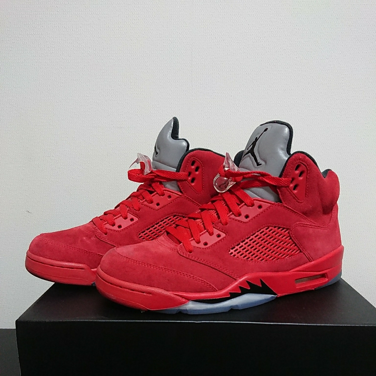 美品 AIR JORDAN 5 FOAMPOSITE supreme fragment ジョーダン5 28cm