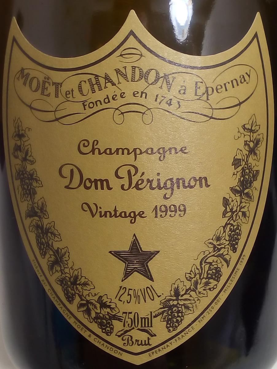 ♪古酒♪ Dom Perignon ドンペリニヨン VINTAGE ヴィンテージ 1999年