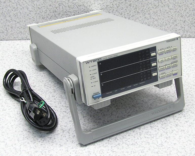 ■YOKOGAWA/横河電機 電力測定器/デジタルパワーメーター WT200 MAXホールド機能 コンパクト設計 美品！でも訳有りです 通電OK 送料900円