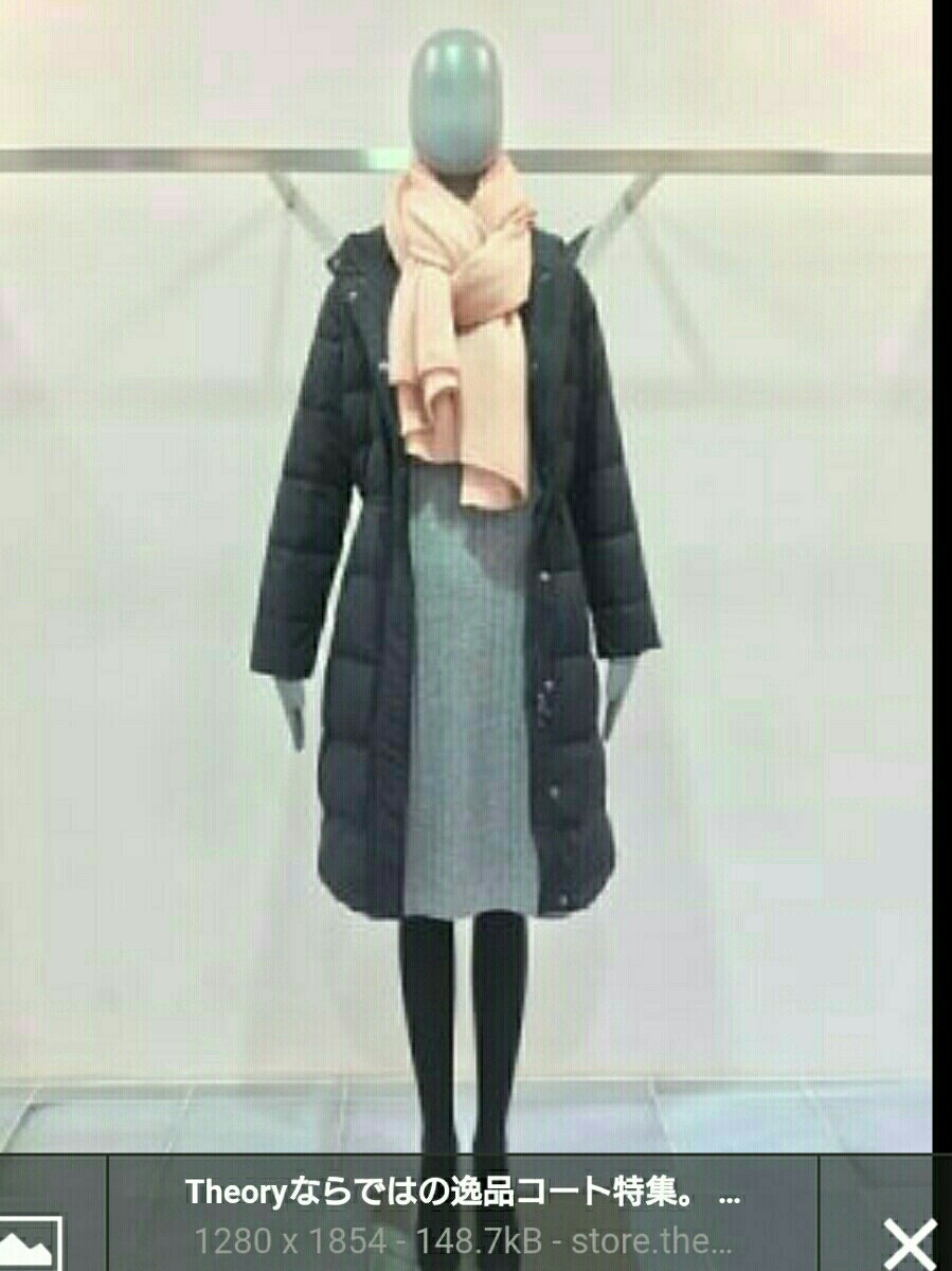 限定SALE，人気セール ￥82080上質 軽量 theory セオリー ロングダウン ネイビー S 9号相当 ロングジレ(Mサイズ)｜売買されたオークション情報、yahooの商品情報をアーカイブ公開 - オークファン 女性用