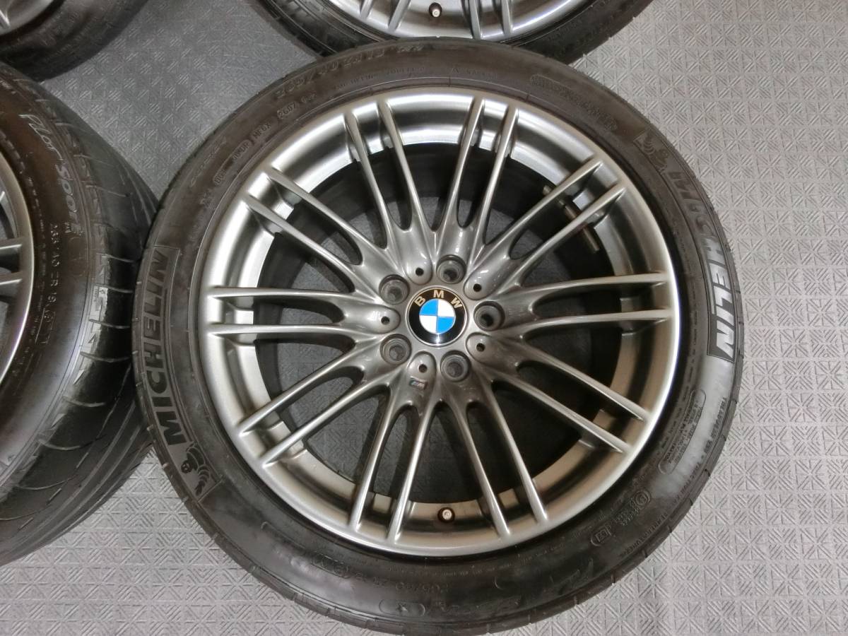 BMW 245/40 ZR18 18×8.5J 265/40 ZR18 18×9.5J 純正タイヤホイール4本 