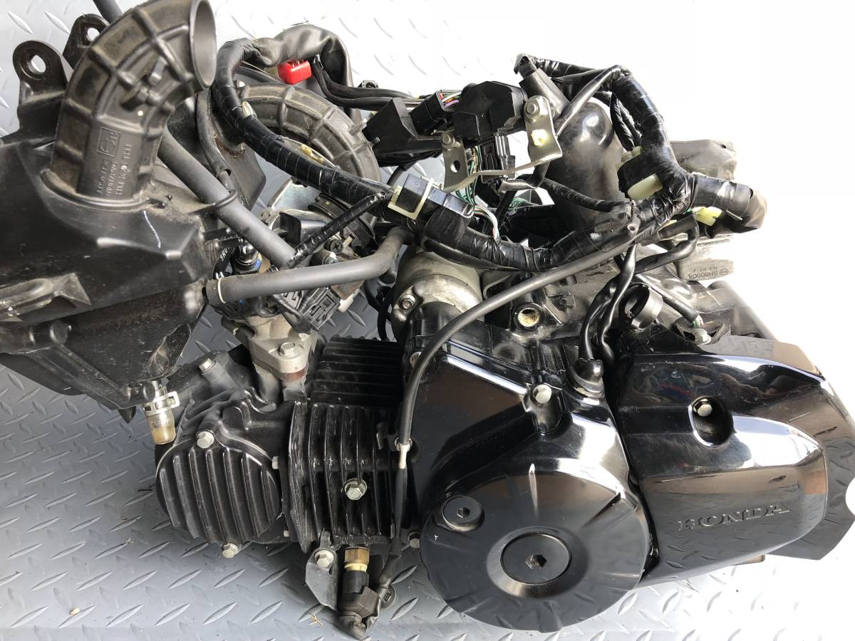 【送料無料，新品】 グロム125 純正エンジン JC61走行3800km極上インジェクター ハーネス ワイヤー類フルセット Ｅ－２検(エンジン本体)｜売買されたオークション情報、yahooの商品情報をアーカイブ公開 - オークフ ホンダ用