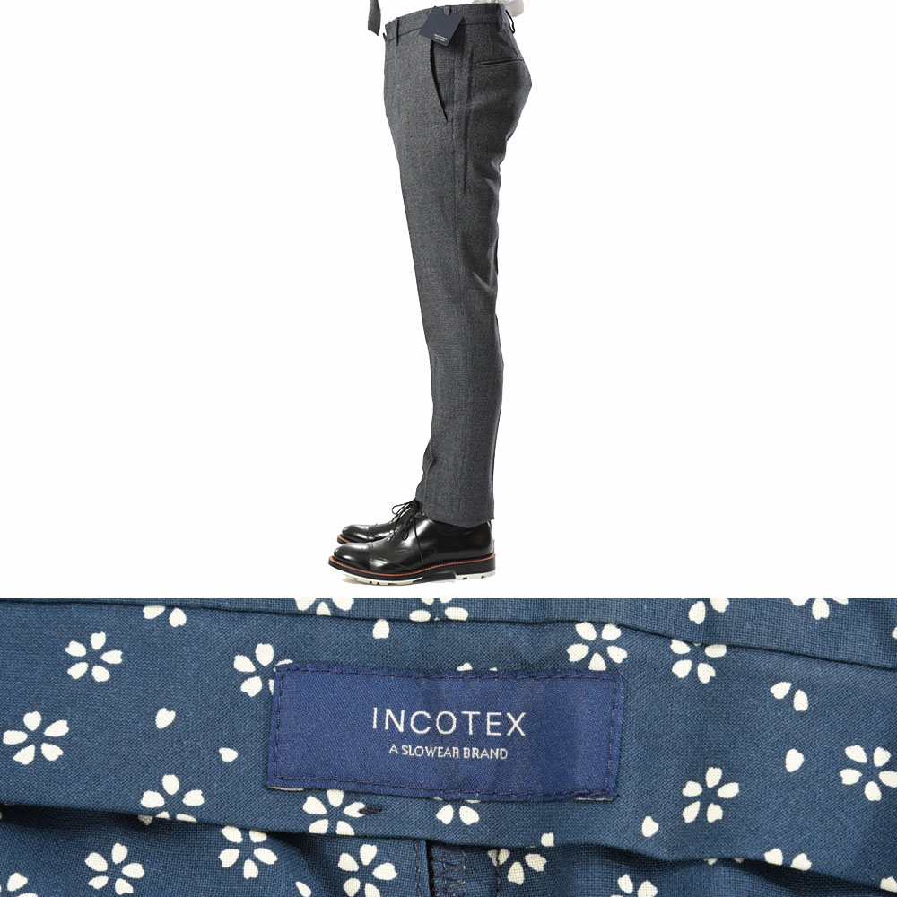 激安大特価，お買い得 2017-2018秋冬新作 INCOTEX 48 スラックスパンツ 28モデル ジップフライ ノータック/ウール コットン インコテックス 279844(インコテックス)｜売買されたオークション情報、yahooの商品情報をアーカ インコテックス