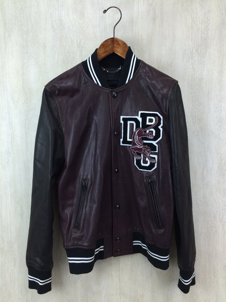  DIESEL BLACKGOLD ワッペンオールレザースタジャン/44/羊革/ラムレザー/BRW/アワードジャケット(Sサイズ)｜売買されたオークション情報、yahooの商品情報をアーカイブ公開 - オークファン スタジアムジャンパー