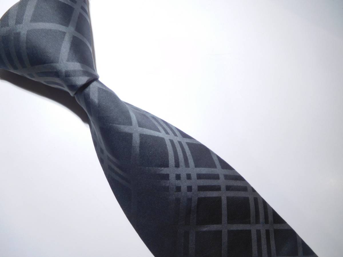 7)☆バーバリーブラックレーベル☆ネクタイ/27 バーバリーブラックレーベル ブランド ネクタイ ドット柄 シルク バーバリーブラックレーベル　ネクタイ